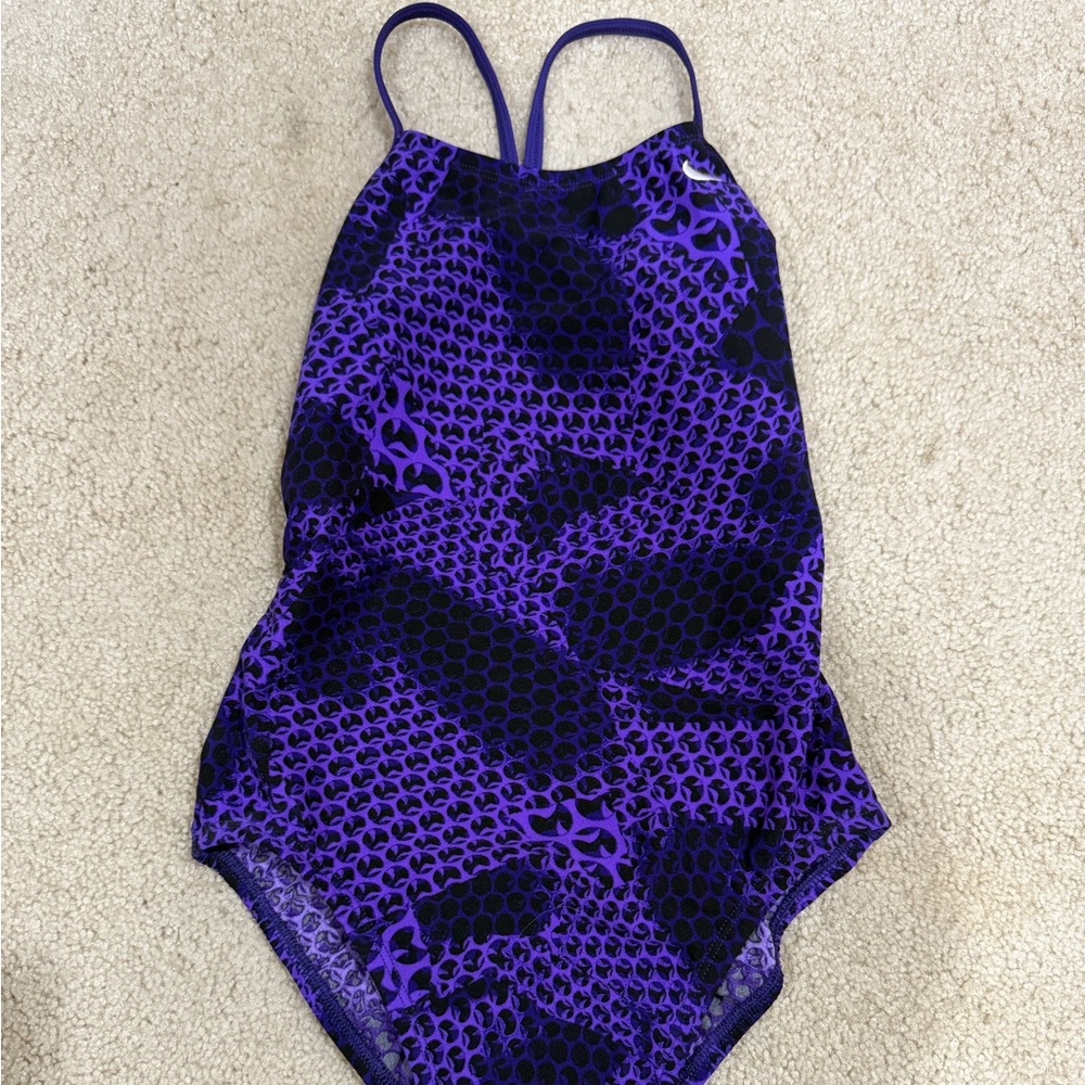 Nike Purple and Black One Piece Swimsuit never worn